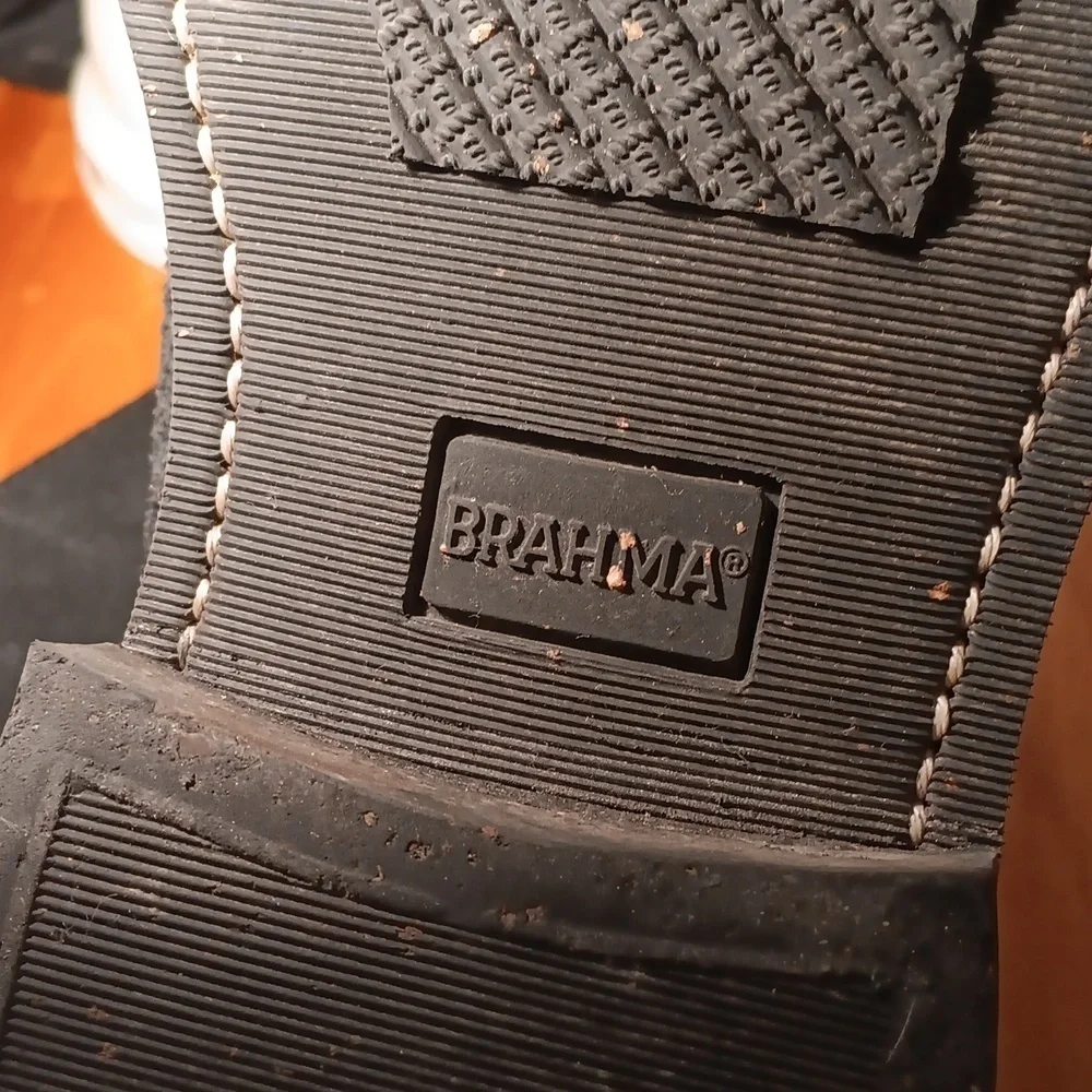Brahma Men's Boots Size 9 Suede Black